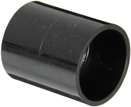 Spears 429-B Series PVC Pipe Fitting  Coupling  Schedule 40  Black  1-1/2&#034; Socke