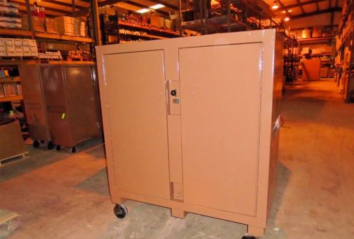 KNAACK 139 JOBMASTER 60 X 30 X 57 STORAGE CABINET JOB BOX RECONDITION NO CASTERS