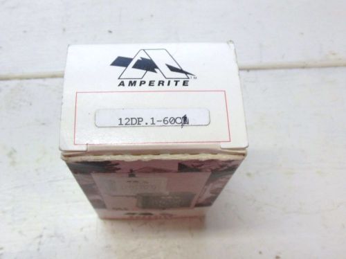 Amperite 12DP.1-60C 12 VDC On Delay Timing Relay 0.1 - 60 Seconds 12DP160C new