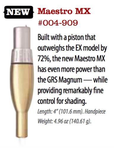 GRS MAESTRO MX HANDPIECE JEWELRY HAND ENGRAVING TOOLS 2YR WARRANTY NIB 004-909