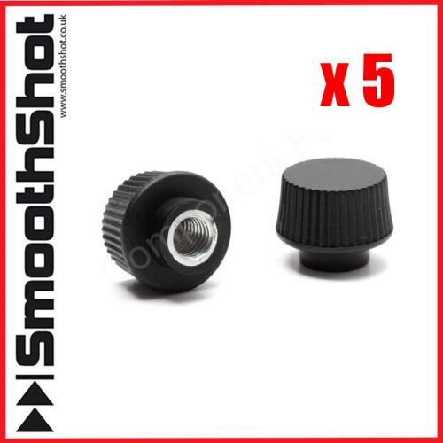 M4 FEMALE THREAD GRIP KNOB HANDLE HANDWHEEL X 5