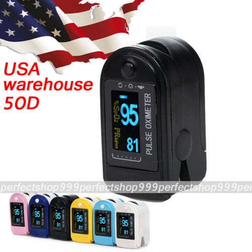 BID BLACK-Color OLED Fingertip Pulse Oximeter - Spo2 Monitor Finger CONTEC BRAND