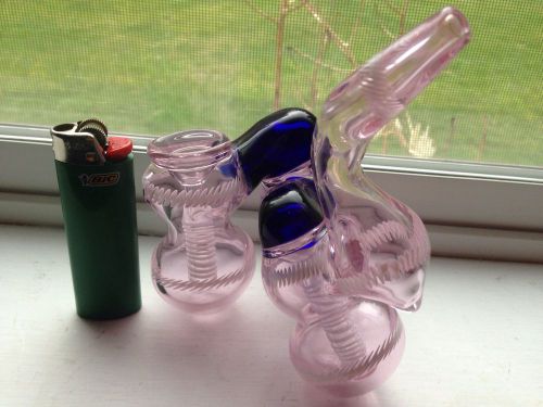 Pink Triple Bubbler