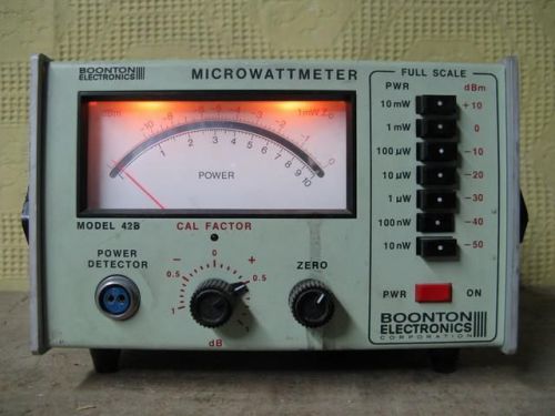 Boonton 42b microwatt meter for sale