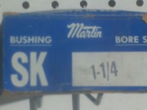 Marting sk-1-1/4  qd bushing with keyway 1-1/4&#034; bore for sale