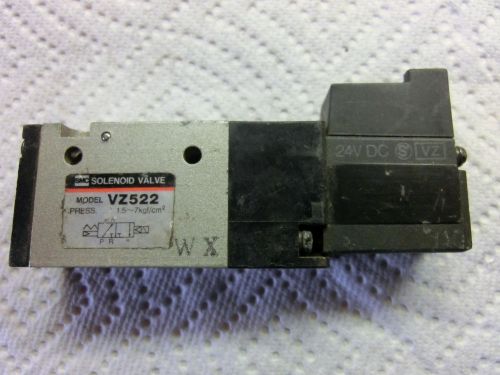 SMC VZ522 SOLENOID VALVE 24VDC COIL