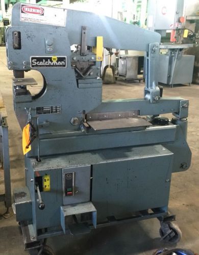 SCOTCHMAN HYDRAULIC IRONWORKER 40 Ton 4014c (28740)