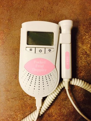 Sonoline B Ultrasound Fetal Doppler Pink, LCD Display with Back Light