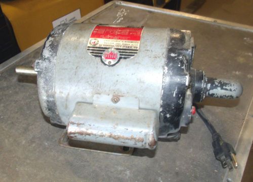 Delta  3/4 hp motor 3450 rpm w&#039; outboard for sale