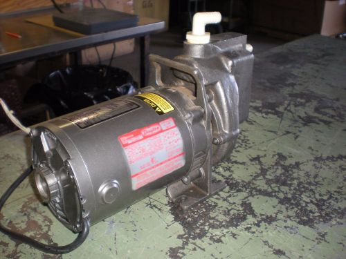 Teel Self-Priming Centrifugal Pump Model 2P485 - 110/220VAC - Tests OK