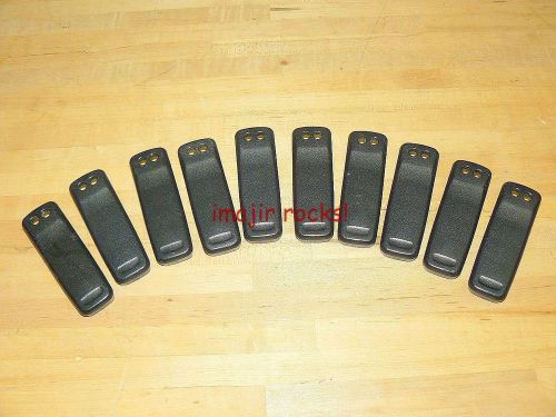 LOT OF 10 VERTEX STANDARD YAESU BA0102700112KA PORTABLE 2-WAY RADIO BELT CLIPS