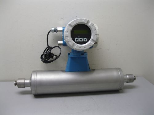 3/4&#034; Endress Hauser 80I16-CFPDACRAB4AA Promass 80 I Flowmeter D4 (1828)