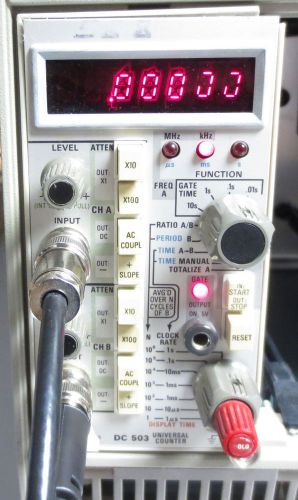 Tektronix DC503 Universal Counter / Timer - Parts