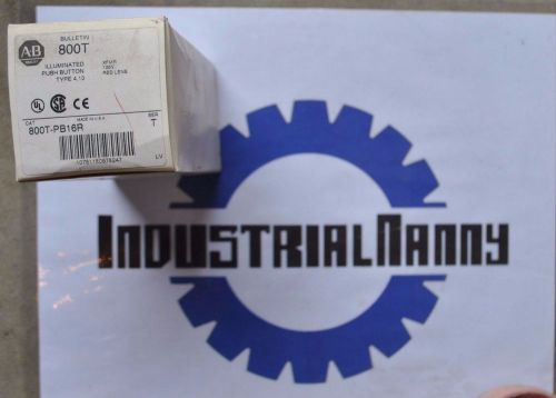 ALLEN BRADLEY PUSH BUTTON 800T-PB16R