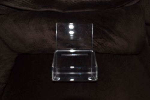 Acrylic raffle drawing box