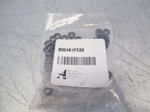 Flat Washer Nylatron #6 Bolt Size 0.142&#034; ID, .312&#034; OD, 0.031&#034; Thick 45 Pack