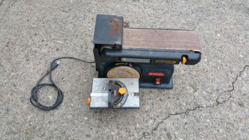 RYOBI  Belt Disc Sander 4&#034; Belt 6&#034; Disc Sander