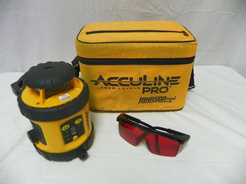 Johnson AccuLine Pro Self-Leveling Rotary Laser Level 40-6515