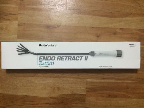 NEW / Tyco Auto Suture 176647 Endo Retract II 10mm  EXP 01/2016