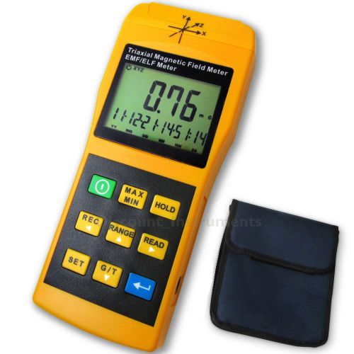 3-Axis Gaussmeter EMF ELF Magnetic Field Gauss Meter 2000mG (Made in Taiwan)