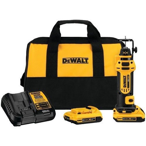 DeWALT DEWDCS551D2M 20-Volt Drywall Cutout Tool Kit DEWALT 20-Volt