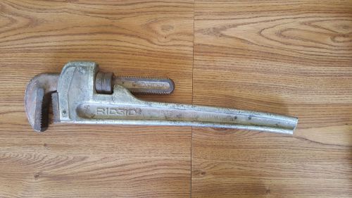 RIDGID 36&#034; ALUMINUM H.D. PIPE WRENCH TOOL NO. 836 36-900mm HEAVY DUTY