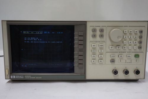 Agilent 8757D Scalar Network Analyzer S/N 3431A06451