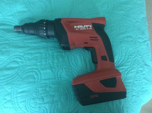 HILTI ST 1800-A18 21.6v 18v Cordless Metal Screwdriver