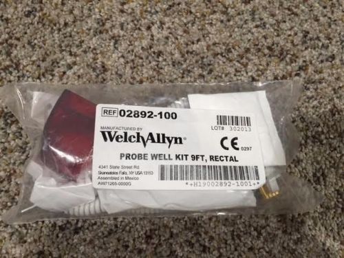 WELCH ALLYN PROBE WELL KIT 9FT , RECTAL REF#02892-100