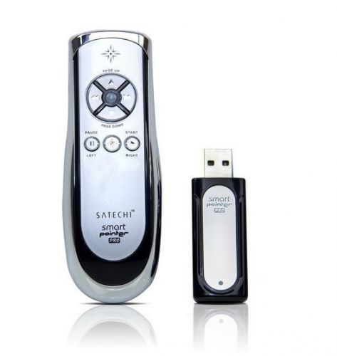 SATECHI - SP-400, Smart Pointer, Wireless Presenter 2.4 Ghz - silver