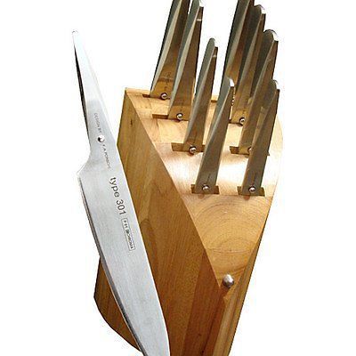 Chroma 9-Piece Knife Set with Block and Whetstone