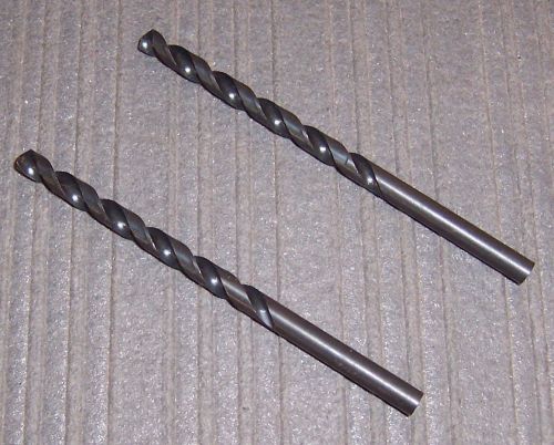 2-ea. Bosch 15/64&#034; BL4142 Jobber Length HSS Drill Bits