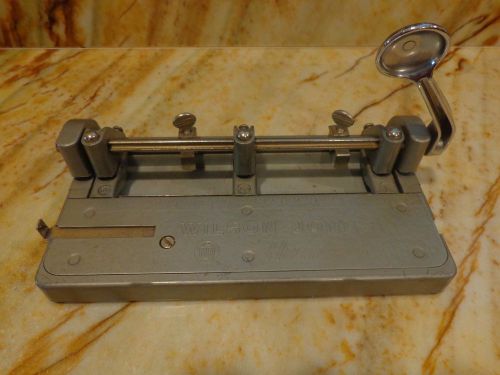 Wilson Jones Hummer #314 3-Hole Punch