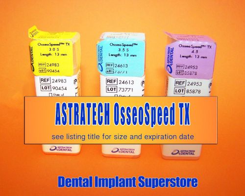 Astra Tech Osseospeed TX 3.5s x 9mm - Exp. 2020 - 09