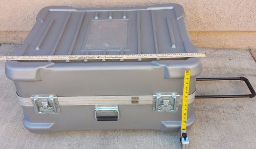 32x25x12 Wheeled Shipping Hard Equipment Case Waterproof Meets ATA specs Handle