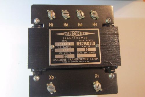 Osborne transformer 10344 t 240/480 250 60 120 nos new lodge &amp; shipely for sale