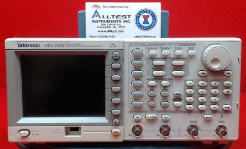 Tektronix AFG3102 Dual Channel Arbitrary Function Generator, 100 MHz