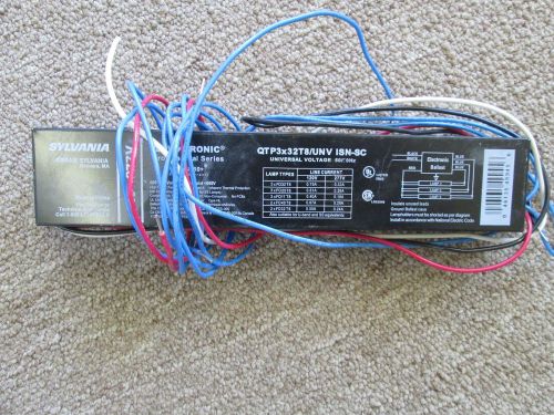 SYLVANIA QUICKTRONIC BALLAST QTP 3X32T8/UNV PSX-SC