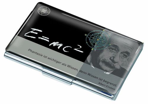 Black / Silver Business Card Case Relativ