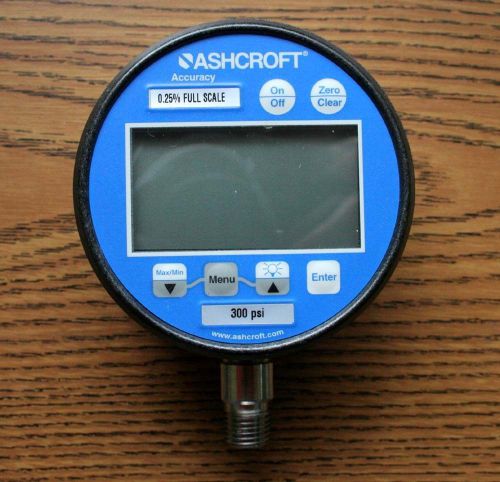 Ashcroft Digital Pressure Gauge, 30 in Hg