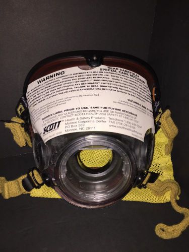 SCOTT SAFETY AV-2000 Ful Facepiece AV-2000 Respirator, XL 804191-73