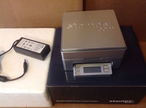 Stamps.com Model c210 10lb Digital Postal Shipping Scale &amp; Label Printer USB