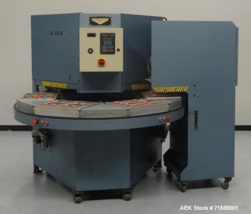 Used- starview model phs6-1418 semi-automatic rotary blister sealer. is capable for sale