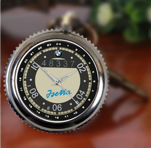 Rare BMW Isetta Pocket Metal Watch Car key chain Fit Your Tshirt