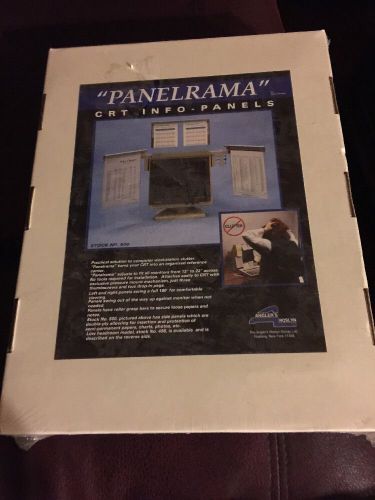 Panelrama Crt Info Panels. Copy Holder For you Monitor