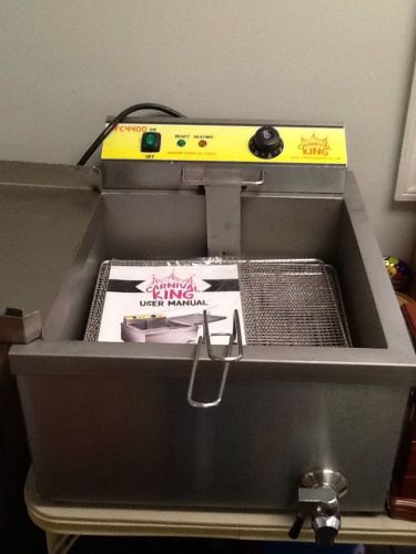 Carnival King DFC1800 25 lb. Funnel Cake / Donut Fryer - 120V