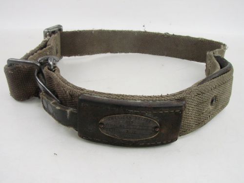 Rare Vintage 1970 American Bridge Ironworkers Quick Release Tool Belt USS