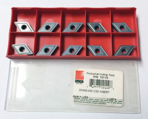 DNMG-432 IC20 IMCO CARBIDE INSERT - 10pcs.