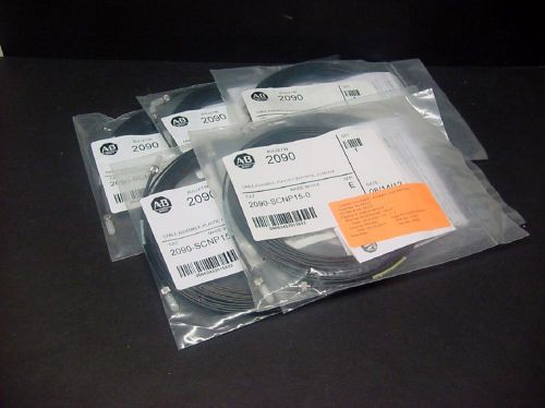 2013 New Sealed Allen Bradley 2090-SCNP15-0 Cable Assembly Fiber Optic 15 mtr GA