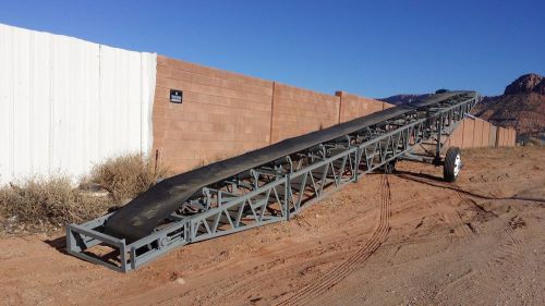 50 ft. Portable Stacker Conveyor Belt 24 in. (Stock #1933)